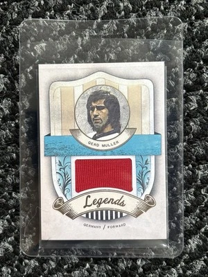 2024 Futera Legends Gerd Muller Game Worn Patch /9 Germany Football Card - Image 1 of 2