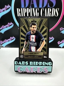 20222-23 Topps Deco Lionel Messi UCL Golden Greats PSG - Picture 1 of 4