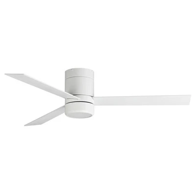 Tanker 1-Light 52" Ceiling Fan Light Kit in Matte White - Image 1 of 4