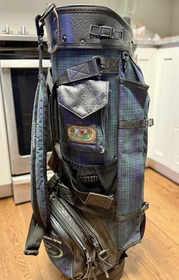 Vintage Belding Sports Golf Cart Bag 6 Way Divider “The Original Bushwhacker” - Image 1 of 4