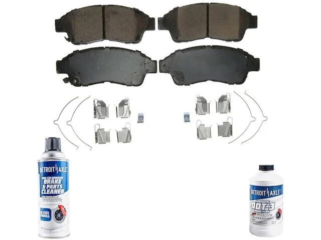 Комплект передних тормозных колодок для 1993-1997 Geo Prizm 1994 1995 1996 DX187PF - Изображение 1 из 1