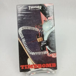 Vintage Thrasher Time Bomb VHS Video #16 Skateboard Skate 1999 New - Picture 1 of 7