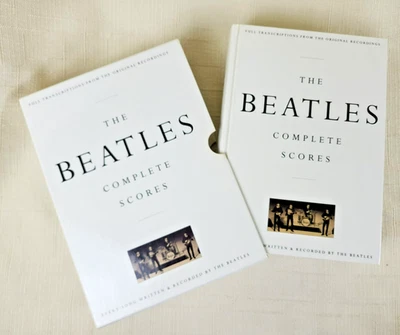 The Beatles Complete Scores Full Transcriptions Original Recordings w/Slipcase - Image 1 of 4