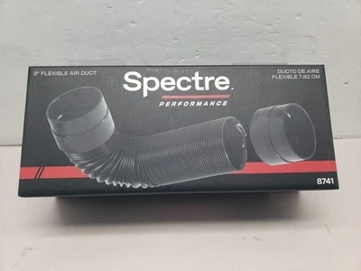 Spectre 8741 Performance Black 3" Flexible Air Duct Hose - Bend To Any Shape - Image 1 of 2