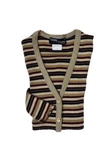 🍃TCHIN-TCHIN Paris Girls’ Long Sleeve Stretch Sparkle Cardigan | Multicolor /S - Picture 1 of 6