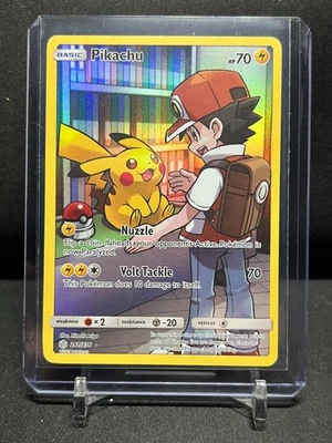 Pikachu 241/236 Full Art Secret Rare Holo Pokémon 2019 Cosmic Eclipse - LP - Image 1 of 2
