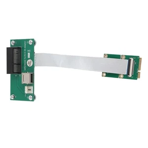 Mini PCIE To PCIE Express 4X USB Adapter Card PCB Mini PCIE To PCIE 4X USB E NEW - Zdjęcie 1 z 12