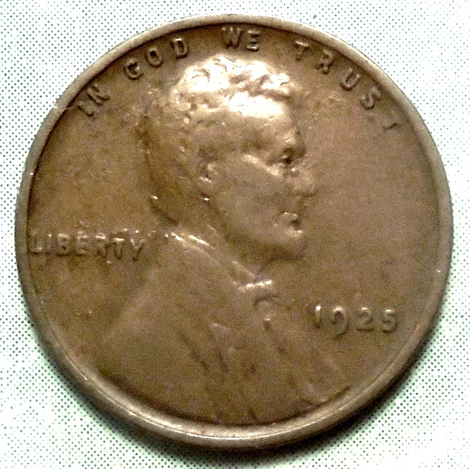 1925 Wheat Cent XF EXTRA FINE Brown PHILADELPHIA Roaring 20's Pick a SET HERE! - Image 1 of 1