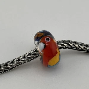 Authentic Trollbeads Colorful Parrot Bead NEW #683 - Picture 1 of 5