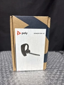 Plantronics (Poly) Voyager 5200 UC Bluetooth Headset (206110-102, 7K2F3AA) New - Photo 1 sur 8