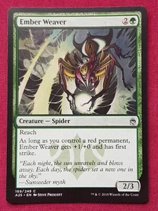 Magic The Gathering MASTERS 25 EMBER WEAVER green card MTG - Picture 1 of 2