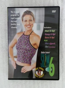 SLIM In SIX Debbie Siebers DVD Six Week Program 2 Discs Bonus - Imagen 1 de 4