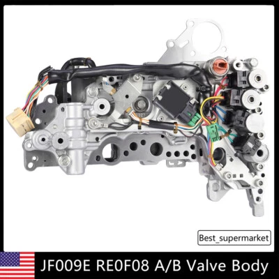Cuerpo de válvula de transmisión CVT RE0F08A/B JF009E para Nissan Versa Muramo 2008-2010 Foto 1 de 4