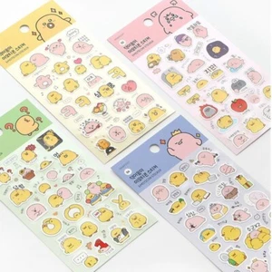 1+1 sticker Diary Photo Card Cute Emoticon Decorative DIY Planner Random Korean - Picture 1 of 8
