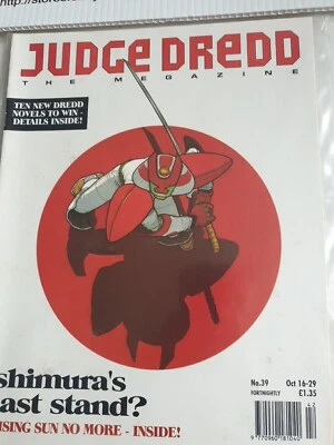 Judge Dredd Megazine #39 Issue Comic Book 2000AD Rare Vol 2 UK  Nm Free P&P - Image 1 of 3