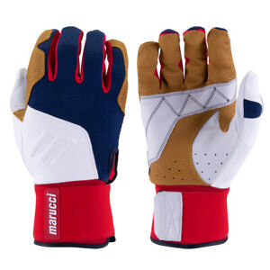 Marucci Blacksmith BTG Heavy-Duty Embossed Goatskin Palm Training Batting Gloves