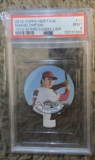 2019 Heritage High Number 1970 Baseball Candy Lids Shohei Ohtani #17 PSA 9 MINT