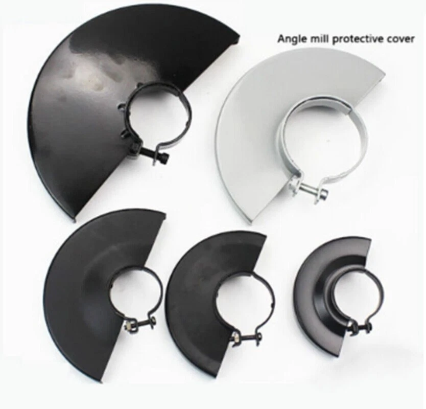 Halbrunde Staubschutzhaube Metall Winkelschleifer Schutz 100/115/125/150/180/230 - Bild 1 von 1