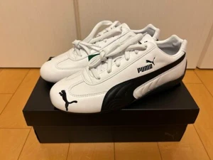 Puma Speedcat Leather White Black 401603-02 - Picture 1 of 9