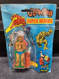 Linterna The Thing Glowing Superheroes 1978 sin usar sin usar y en paquete - Imagen 1 de 7