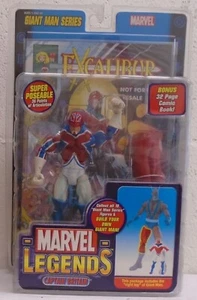 Marvel Legends Capitán Gran Bretaña 6" Hombre Gigante BAF ToyBiz Paquete Canadiense SELLADO - Imagen 1 de 3