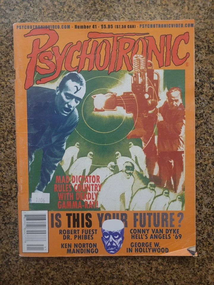 PSYCHOTRONIC Magazine; #41, 2004; Ken Norton, Robert Fuest, Connie Van Dyke FN - Image 1 of 1