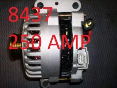 Alternador Ford Mustang amplificador alto 4,0 L 2005 2006 2007 2008 250 amp 8437 Foto 1 de 4