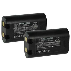 2x Batteria per Dymo LabelManager 420P 360D stampante 1600mAh - Foto 1 di 9