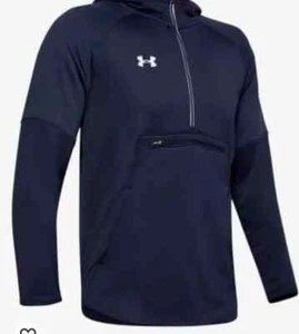 Under Armour Mens Qualifier Fleece Anorak SMALL - Picture 1 of 3
