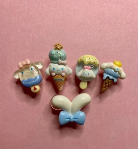 Cinnamonroll Ice Cream shoe charms x 5 For crocs - Picture 1 of 3