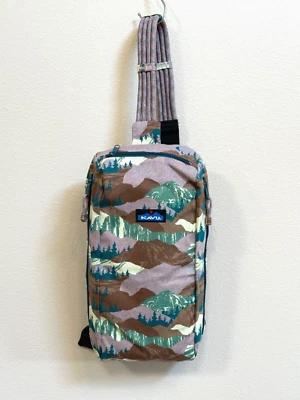 Mochila KAVU Switch Slinger Rope Pack ~ Paisaje remoto 🌲🏔️🌲🏔️🌲 Foto 1 de 4
