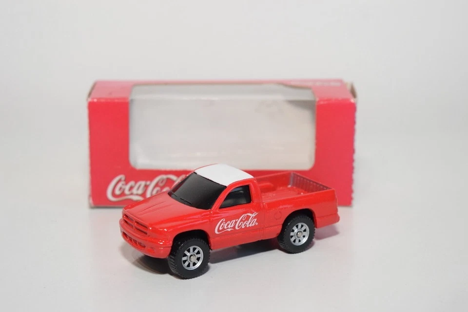 B20 1:64 3 INCH 3INCH EDOCAR DODGE RAM PICKUP COCA-COLA MIB - Immagine 1 di 4