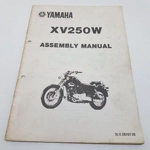 Yamaha Motorbike XV250W Factory Assembly Manual 1st ed February 1989 - Bild 1 von 3