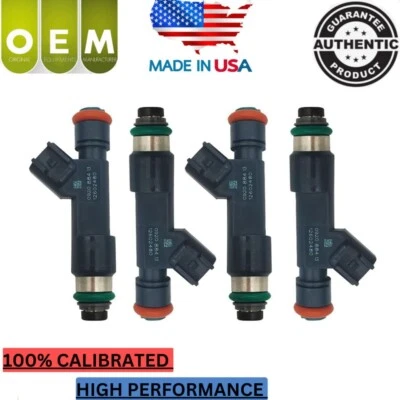 4x Injetor de Combustível Denso Genuíno Fabricante de Equipamento Original Compatível com Pontiac Solstice 2.4L 2008-09 #12602480 - Imagem 1 de 4