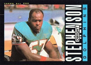 1985 Topps Football Dwight Stephenson Miami Dolphins #318 - Picture 1 of 2