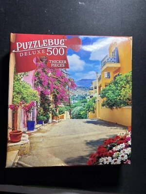  500 Piece Jigsaw Puzzle Church On The Beach Puzzlebug Deluxe 20 X 12 - Image 1 of 4