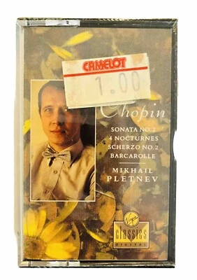 Mikhail Pletnev, Chopin : Sonata No. 2, 4 Nocturnes, Scherzo No. 2 Cassette - Image 1 of 3