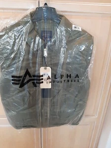 alpha industries jacket Cwu 46p Slim Fit New Mens 2xl - Picture 1 of 5