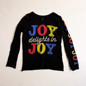 Peek "Joy Delights in Joy" Tee, Size 10 - Picture 1 of 5