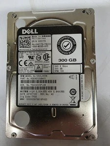 Dell 2.5" 300GB SAS Hard Drive 15kRPM 6GBps AL13SXL300N - Picture 1 of 3