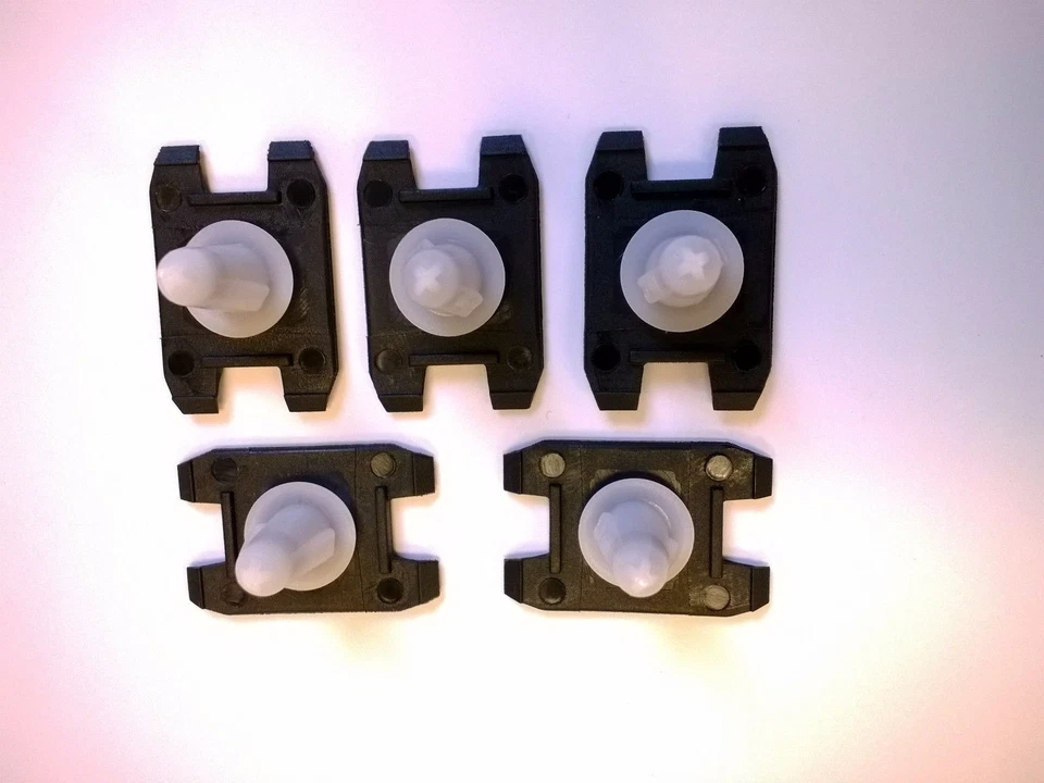 Комплект из 5 внешних молдинговых зажимов для расширителя колес BMW 740i 750iL X3 - Изображение 1 из 1