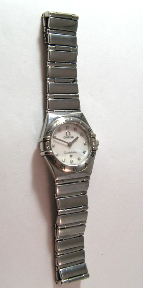 Omega Constellation “My Choice” Ladies Watch Diamonds Stainless Steel MOP Quartz - Image 1 of 4