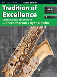 kjos W63XE Tradition of Excellence Bk 3 Altsaxophon B Pearson / R Nowlin - Bild 1 von 2