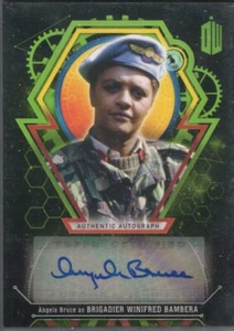 ANGELA BRUCE Autograph card 19/50- DOCTOR WHO Extraterrestrial Encounters - Picture 1 of 2
