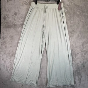 Kindred Bravely Pants Medium Aqua Mist Aria Bamboo Casual Lounge Maternity - Picture 1 of 8