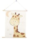 Embroidery Safari Animal Tapestry Wall Art - Baby Nursery - Child Bedroom - NEW