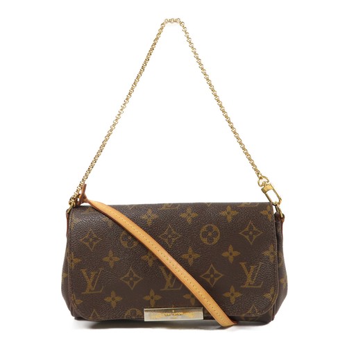 LOUIS VUITTON（LV） Borsa Louis Vuitton LV GHW Favorite MM 2 vie M40718 monogramma marrone