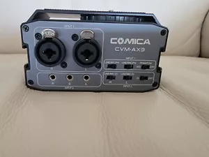 Preamplificador DSLR, mezclador de audio micrófono Comica CVM-AX3 XLR - Imagen 1 de 3