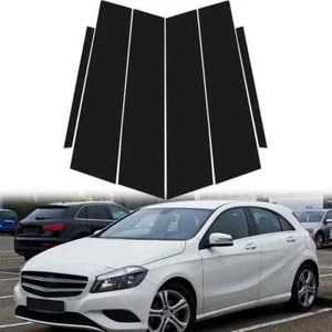 Door Window Pillar Posts For Benz A Class 2013-18 Door Panel Trim Stickers Pads - Picture 1 of 8