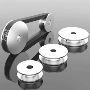 Aluminum Keilriemenscheibe Rillenbreite 10mm Antriebs Riemenscheibe Ø40mm-80mm - Picture 1 of 53
